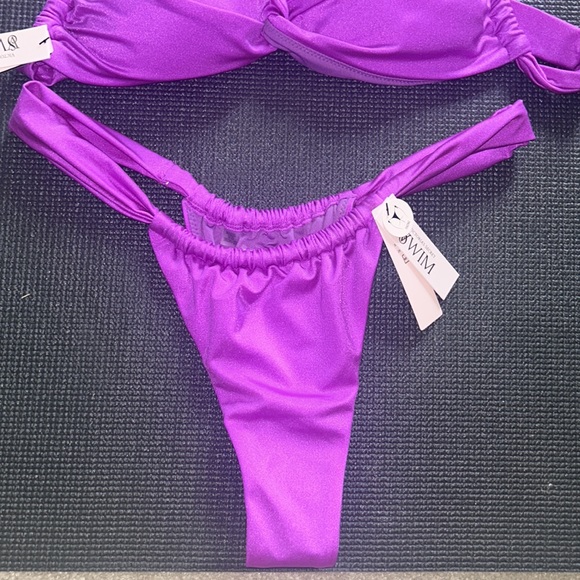 Victoria’s Secret Metallic Purple Bikini Set - Picture 2 of 5